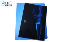 Radiología azul de la radiografía del chorro de tinta del ANIMAL DOMÉSTICO de la película de la proyección de imagen médica de 13 x 17 pulgadas